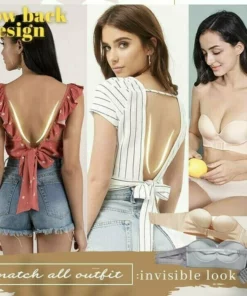 🔥Buy 1 Get 1 Free today🔥-Invisible Strapless Super Push Up Bra