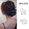 Cecillia™ - Messy Updo Low Bun Wedding Hairstyle