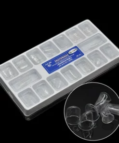 64pcs Dental Anterior Transparent Crowns