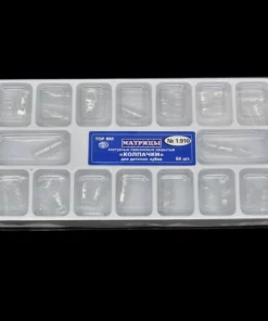 64pcs Dental Anterior Transparent Crowns