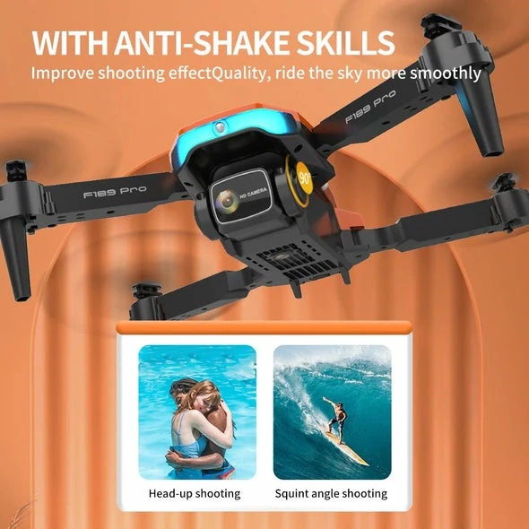 F189 PRO Drone 4K HD Camera prufessiunale