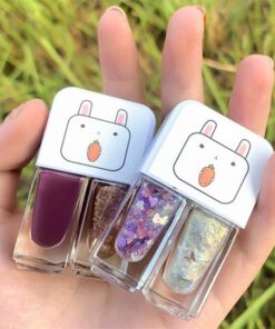 GEMINI PEELABLE NAIL POLISH SET（2 BOTTLES/SET）