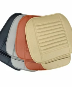 Leather Bamboo Charcoal Car Seat Cushion-Absorbing Odor(Four Seasons Universal)