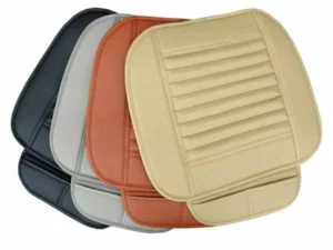 Leather Bamboo Charcoal Car Seat Cushion-Absorbing Odor（Four Seasons Universal）