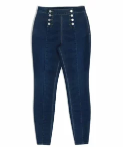 🔥Last day 50% OFF🔥 Double Breasted High Waist Skinny Jeans