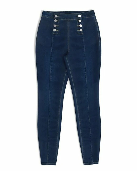 🔥Last day 50% OFF🔥 Double Breasted High Waist Skinny Jeans