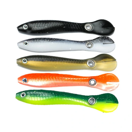 (❄Lub caij ntuj no tshwj xeeb - 50% OFF Hnub no)🐟Reusable-Soft Yas Lure (5 Pcs)