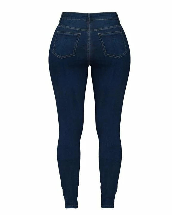 🔥Last day 50% OFF🔥 Double Breasted High Waist Skinny Jeans