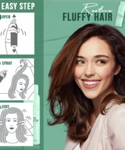 OIL-CONTROL FLUFFY VOLUME LIFT HAIRSPRAY