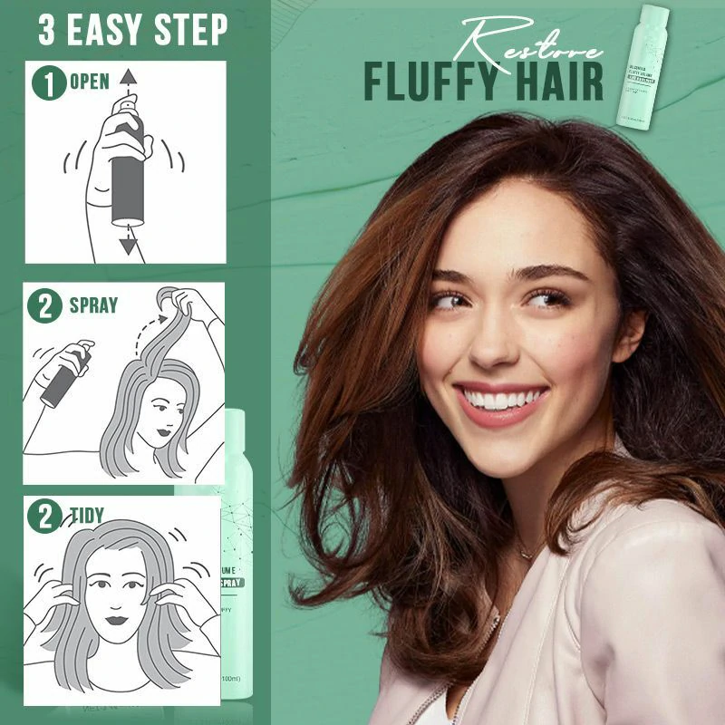 OIL-CONTROL FLUFFY VOLUME LIFT HAIRSPRAY