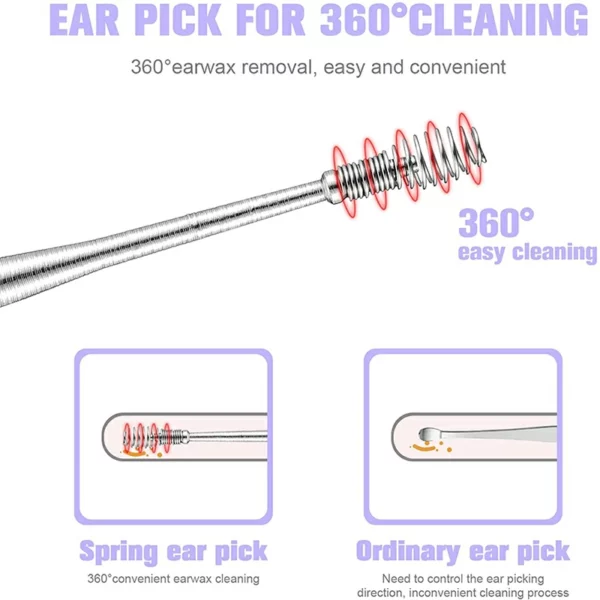 (🔥2nd Anniversary Sale) —Spring Ear Spoon Cleaning Ear Tool