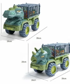 🚜Гореща разпродажба🚚 Камион за транспортиране на динозаври