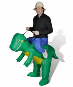 🦖🦖3D надуваем костюм на динозавър
