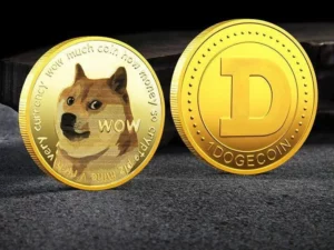 DOGECOIN UV COLOR PRINTING DOGECOIN NEW COMMEMORATIVE COIN