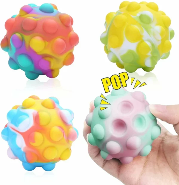 Bàlaichean Stress GemdroneTMPop Fidget Toy