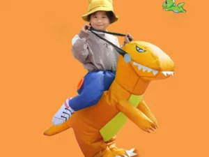 🦖🦖3D Ride Inflatable Dinosaur Costume
