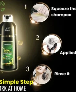 10 Mins Herbal Hair Darkening Shampoo
