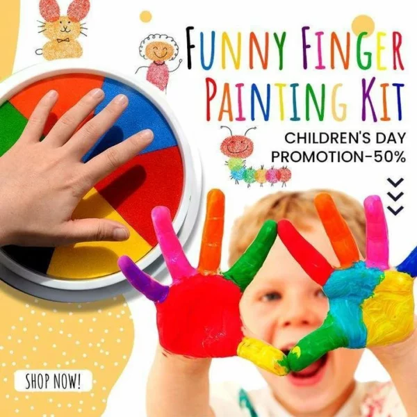 Funny Finger Painting Kit-(👍Buy 2 Get Extra 10% OFF)