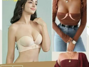 🔥Buy 1 Get 1 Free today🔥-Invisible Strapless Super Push Up Bra