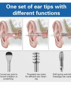 (🔥2nd Anniversary Sale) —Spring Ear Spoon Cleaning Ear Tool