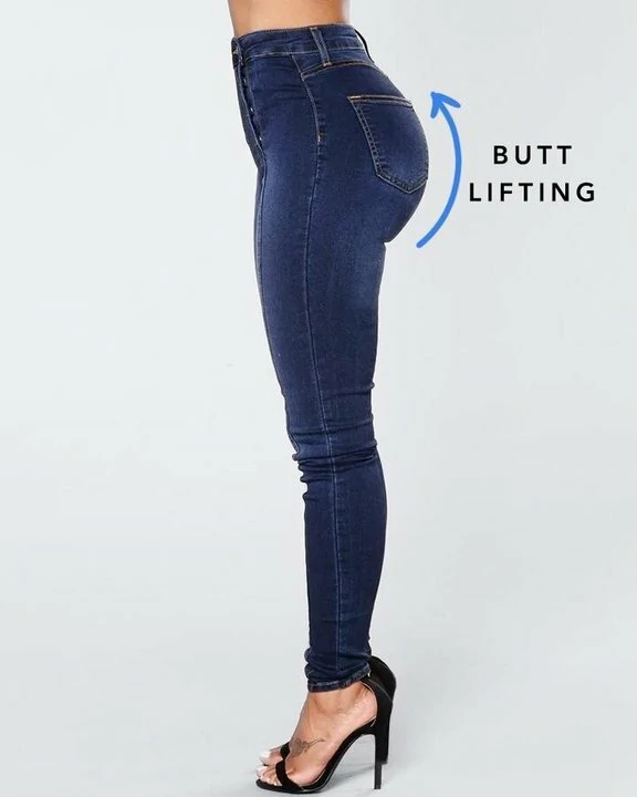 🔥Last day 50% OFF🔥 Double Breasted High Waist Skinny Jeans