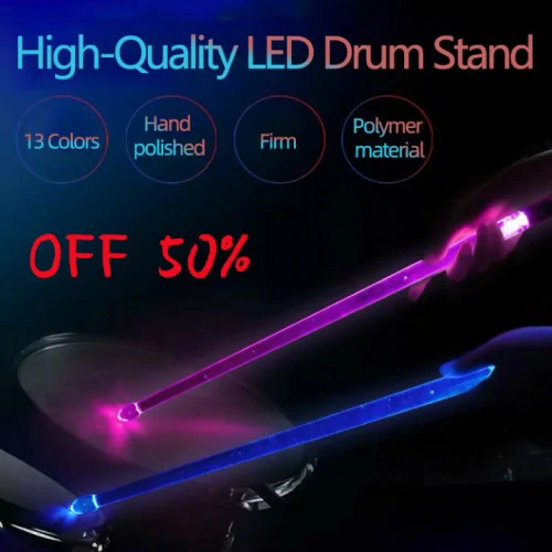 (BUY 1 GET 1 FREE)--13 Colors-Upgrade LED Luminous Drum Stick