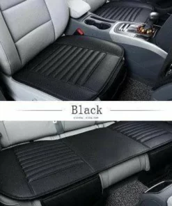 Leather Bamboo Charcoal Car Seat Cushion-Absorbing Odor(Four Seasons Universal)