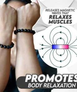 Lymphatic Drainage Black Obsidian Bracelet