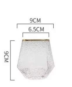 Nordic Geometric Water Pitcher & Glass