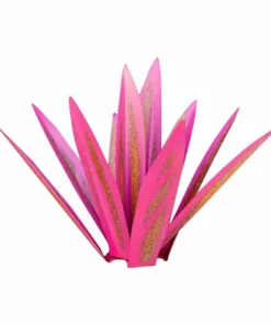 HandMade Painted Metal Century Plant