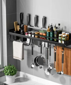 METALLIC KITCHEN ORGANIZER