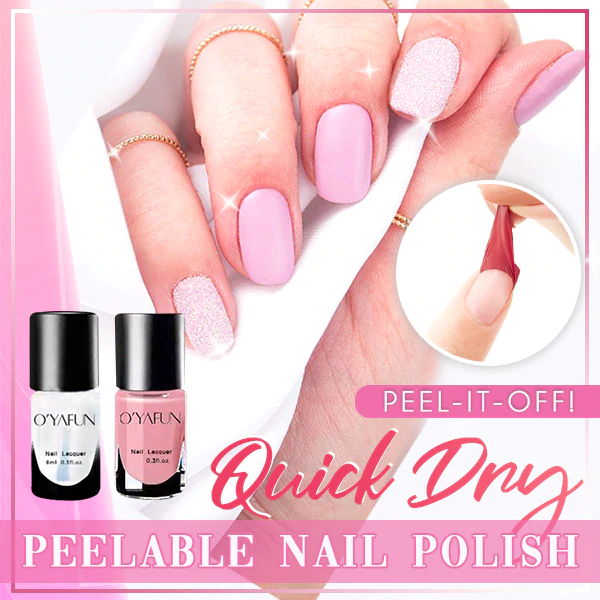 Peel-It-Off! Quick Dry Peelable Nail Polish