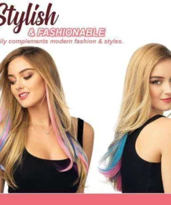 InstaClip-On Colored Hair Extensions