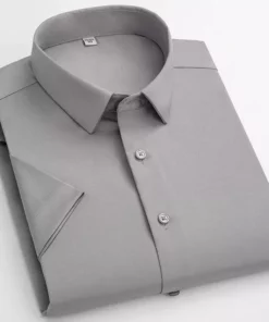 BAMBOO FIBER STRETCH CREASE-RESISTANT SHIRT