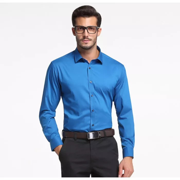 BAMBOO FIBER STRETCH CREASE-RESISTANT SHIRT - Wowelo