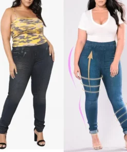 🔥Laatste dagaanbieding 49% KORTING🔥-Grote maten toning jeans legging