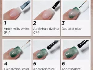 Nail Art Color Halo Dyeing Gel