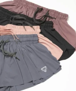 Keiki Kona – 2-in-1 Flowy Fitness Shorts