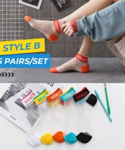 FASHION COOL CRYSTAL SILK SOCKS