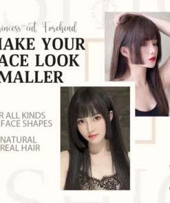 PRINCESS-CUT FOREHEAD BANGS HAIR CLIP