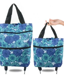 💕Multi-purpose Folding Shopping Bag With Wheels