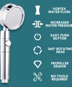 Vortex 360° Pro Shower Head