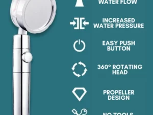 Vortex 360° Pro Shower Head