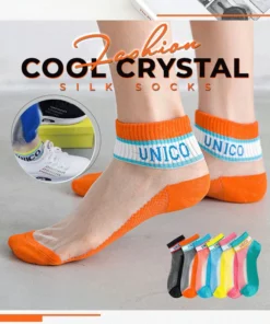 FASHION COOL CRYSTAL SILK SOCKS
