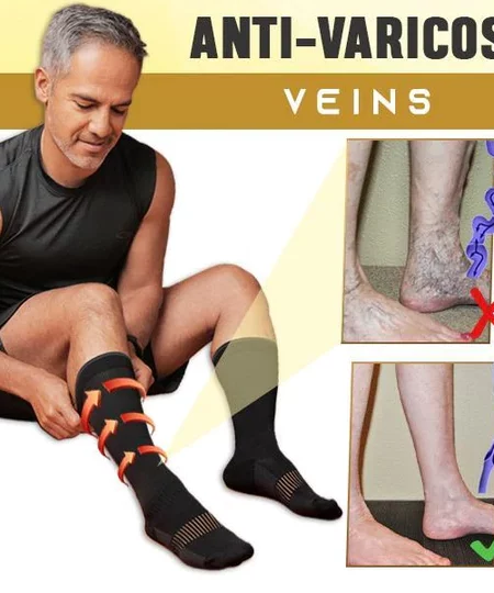 Copper-Energy Support Compression Socks