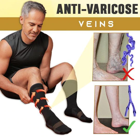 Copper-Energy Support Compression Socks