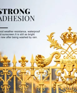 WATER-BASED GLITTER BRONZING PAINT