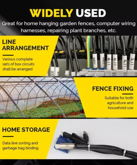 SCREW HOLE CABLE TIES