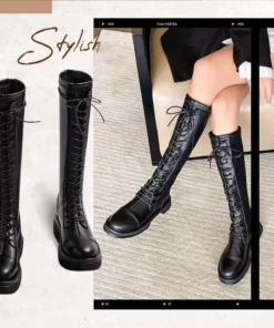 FULL MATCH WOMEN\'S LONG MARTIN BOOTS