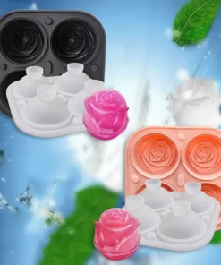 🍃 Iibka Guga 50% Off-Large Rose Ice Cube Mold🧊🍹